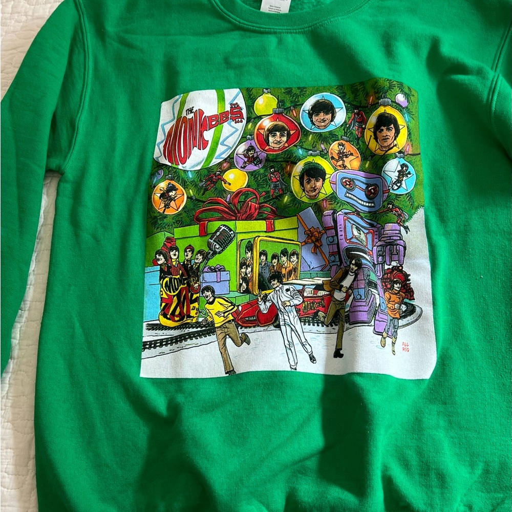 The Monkees Band Sweatshirt In Excellent Condition. View 2